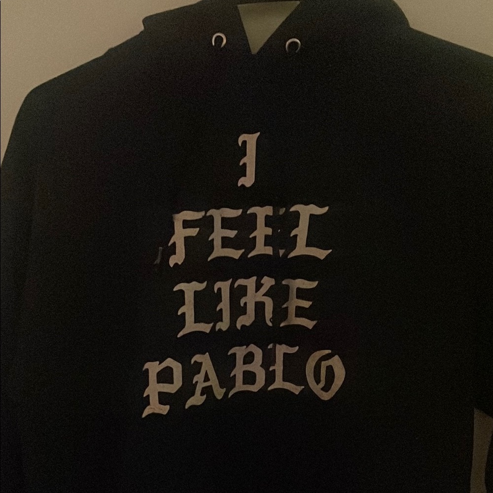 I Feel Like Pablo Black Hoodie